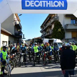 Il piacere di pedalare sulle colline di Figline, anche per il Calcit